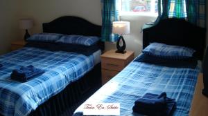 The Bedrooms at Donnington House Hotel