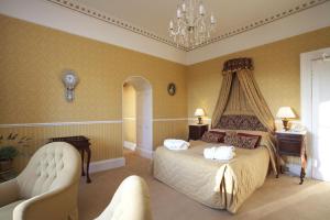 The Bedrooms at Auchen Castle Hotel