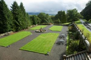 The Bedrooms at Auchen Castle Hotel