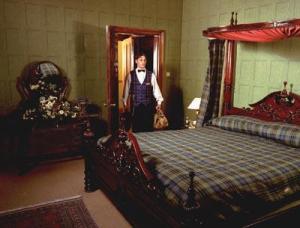 The Bedrooms at Dalhousie Castle and Spa