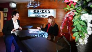 The Bedrooms at Herriots Hotel