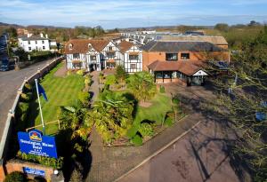 The Bedrooms at Best Western Donnington Manor Hotel