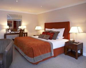 The Bedrooms at Rowton Hall Hotel