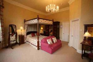 The Bedrooms at Rowton Castle Hotel