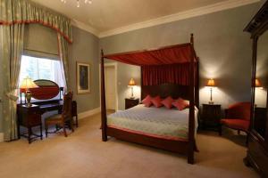 The Bedrooms at Rowton Castle Hotel