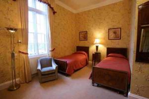 The Bedrooms at Rowton Castle Hotel