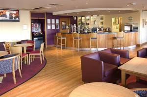 The Bedrooms at Premier Inn Poole North
