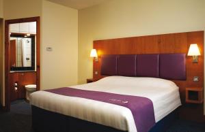 The Bedrooms at Premier Inn Poole North