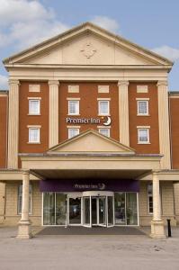 The Bedrooms at Premier Inn Manchester Trafford Centre West (formerly Tulip Inn)