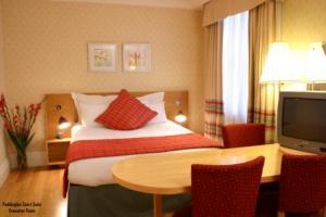 The Bedrooms at Best Western Shaftesbury Paddington Court Suites