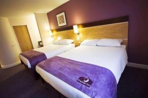 The Bedrooms at Premier Inn Manchester Trafford Centre West (formerly Tulip Inn)