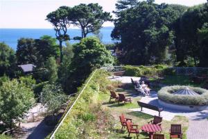 The Bedrooms at Cliffden Hotel