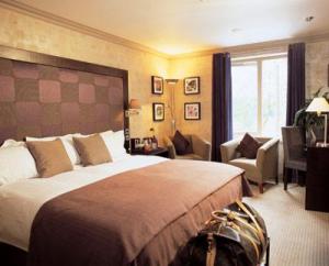 The Bedrooms at New Park Manor Hotel and Bath House Spa