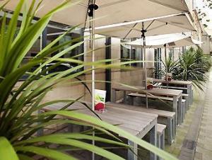 The Bedrooms at Novotel London City South