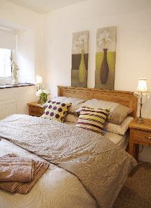 The Bedrooms at Teasle Cottage