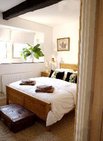 The Bedrooms at Teasle Cottage