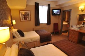 The Bedrooms at Brookes Cafe Bar and Red Lion Lodge Hotel