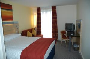 The Bedrooms at Holiday Inn Express Stansted