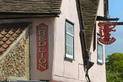 The Bedrooms at The Red Lion Hinxton