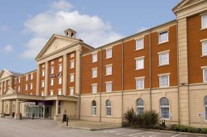 The Bedrooms at Premier Inn Manchester Trafford Centre West (formerly Tulip Inn)