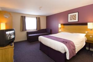 The Bedrooms at Premier Inn Portsmouth Port Solent