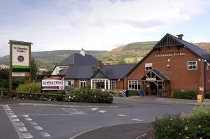 The Bedrooms at Premier Inn Aberdare