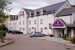 The Bedrooms at Premier Inn Aberdeen Central West
