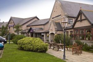 The Bedrooms at Premier Inn Aberdeen South