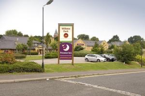 The Bedrooms at Premier Inn Aldershot