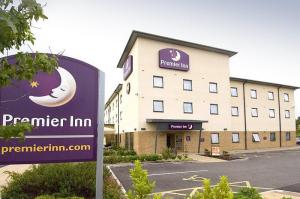 The Bedrooms at Premier Inn Andover