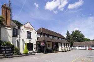 The Bedrooms at Premier Inn Ascot