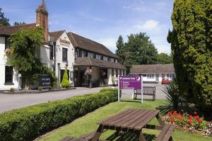 The Bedrooms at Premier Inn Ascot