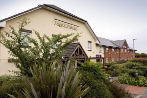 The Bedrooms at Premier Inn Ashby De La Zouch