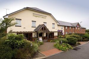 The Bedrooms at Premier Inn Ashby De La Zouch