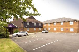 The Bedrooms at Premier Inn Ashford North