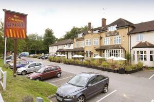 The Bedrooms at Premier Inn Bagshot