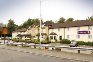 The Bedrooms at Premier Inn Bagshot