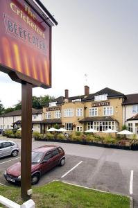 The Bedrooms at Premier Inn Bagshot