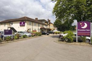 The Bedrooms at Premier Inn Bagshot