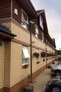 The Bedrooms at Premier Inn Barnstaple