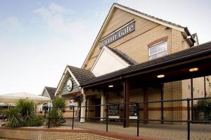 The Bedrooms at Premier Inn Barnstaple