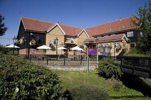 The Bedrooms at Premier Inn Basildon East Mayne