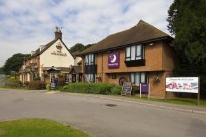 The Bedrooms at Premier Inn Basingstoke South