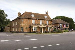 The Bedrooms at Premier Inn Basingstoke South