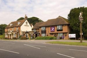 The Bedrooms at Premier Inn Basingstoke South