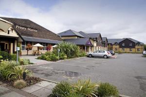 The Bedrooms at Premier Inn Bedford (Priory Marina)