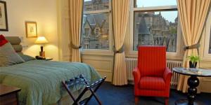 The Bedrooms at The Scotsman Hotel