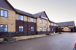 The Bedrooms at Premier Inn Blackpool Airport