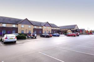 The Bedrooms at Premier Inn Blackpool Airport