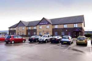 The Bedrooms at Premier Inn Blackpool Airport